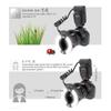 Meike MK-14EXT LED E-TTL Macro Ring Flash For Canon 5D II III 6D 7D 60D 70D 700D SLR Camera with 7 Adapter Ring view 4