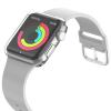 2 Pack Compatible for Apple Watch 38mm Case iWatch Screen Protector TPU All-Around Protective Case Clear Ultra-Thin Cover for Series 3 Series 2, 2 Pack (Clear, for 38mm Apple Watch case) view 3