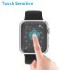 2 Pack Compatible for Apple Watch 38mm Case iWatch Screen Protector TPU All-Around Protective Case Clear Ultra-Thin Cover for Series 3 Series 2, 2 Pack (Clear, for 38mm Apple Watch case) view 4
