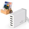 Pezin & Hulin Desktop USB Charging Station with Power Charger & Cables view 1