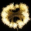 XUNATA LED String Lights, 33ft 8 Modes USB Powered Indoor Outdoor Waterproof Fairy Snowflake String Light Party Lighting for Patio Christmas Wedding Bedroom Decoration(Warm White) view 3