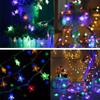 XUNATA 6.6ft/2m LED Star String Light, USB Powered Indoor Outdoor Waterproof Fairy String Lights Party Lighting for Patio Christmas Wedding Bedroom Decoration(RGB) view 2