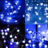 XUNATA 33ft/10m LED String Lights, USB Powered Indoor Outdoor Waterproof Fairy Dandelion String Light Party Lighting for Patio Christmas Wedding Bedroom Decoration(White) view 2