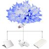 XUNATA LED Star String Light, 33ft 8 Modes USB Powered Indoor Outdoor Waterproof Fairy String Lights Party Lighting for Patio Christmas Wedding Bedroom Decoration(Blue) view 3