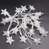 XUNATA LED Star String Light, 33ft 8 Modes USB Powered Indoor Outdoor Waterproof Fairy String Lights Party Lighting for Patio Christmas Wedding Bedroom Decoration(Blue) view 4