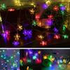 XUNATA 6.6ft LED String Lights, USB Powered Indoor Outdoor Waterproof Fairy Snowflake String Light Party Lighting for Patio Christmas Wedding Bedroom Decoration(RGB) view 2