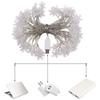 XUNATA 6.6ft LED String Lights, USB Powered Indoor Outdoor Waterproof Fairy Snowflake String Light Party Lighting for Patio Christmas Wedding Bedroom Decoration(RGB) view 3