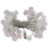 XUNATA 33ft/10m LED String Lights, USB Powered Indoor Outdoor Waterproof Fairy Dandelion String Light Party Lighting for Patio Christmas Wedding Bedroom Decoration(Warm White) view 4