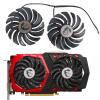 95MM Video Card Fans Replacement for MSI GTX 1070,1080 Ti Gaming X, RX 570 580 5600 5700 XT Gaming X Graphic Card Cooling Fan view 2