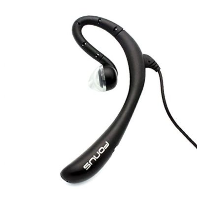 Behind-The-Ear Corded Headset Handsfree Wired Earphone Mic for iPhone SE, 6 6S, 6 and 6S Plus, 5S 5C 5 5G 4S (All Carriers Including AT&T, T-Mobile, Sprint, Verizon, Straight Talk, Unlocked)