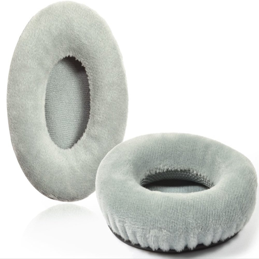 Replacement Earpad Cushions for Sennheiser Momentum On-Ear Headphone with ITIS Cable Clip (Grey)