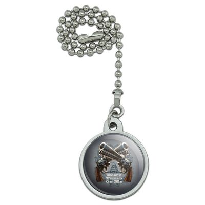 GRAPHICS & MORE Don't Tread On Me Pistols Guns Tea Party Ceiling Fan and Light Pull Chain
