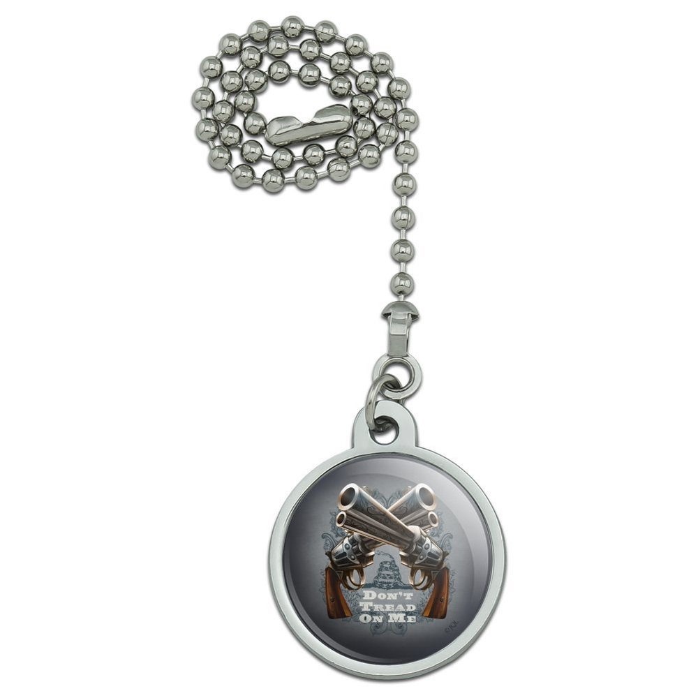 GRAPHICS & MORE Don't Tread On Me Pistols Guns Tea Party Ceiling Fan and Light Pull Chain