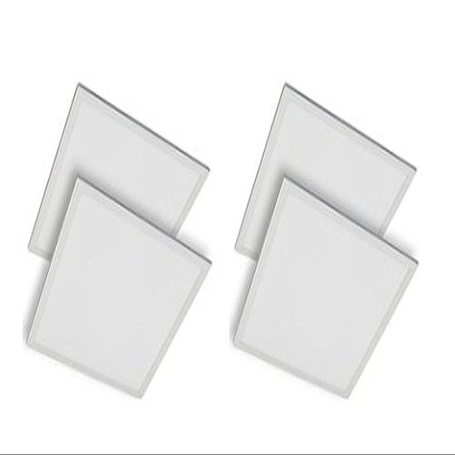 LEDwholesalers 2x2-ft 45-Watt Edge-Lit Glare-Free LED Panel Light with 0-10V Dimming ETL and DLC-Listed (4-Pack), Daylight 5000K, 2115WHx4
