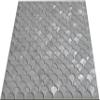 11PCS White Fish Scale Freshwater Shell Mosaic Tile Mother of Pearl Kitchen Backspalsh Bathroom Shower Wall Tiles TV Background Home Improvement Fan Pattern view 4