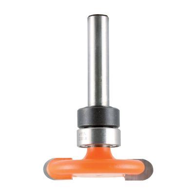 CMT CMT 822.024.11B Flooring Router Bit, 1-1/4-Inch Diameter, 1/8-Inch Radius, 1/2-Inch Shank