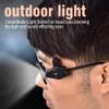 Luz para Gafas,Led Brillen Clip,1 Pair LED Clip-on Eyeglass Lamp,360 Rotatable Light for Night Reading,Camping,Fishing,Appliance Maintenance,Black view 2