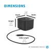 HP Thunderbolt Dock G2 with Combo Cable view 4