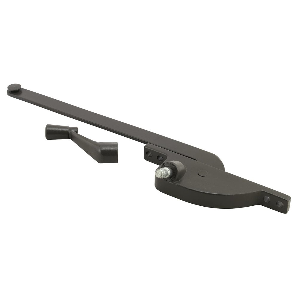 Prime-Line H 3511 Casement Window Operator, Right Hand, Teardrop Body, Bronze, 9 In. Arm (Single Pack)