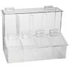 Heathrow Scientific HS23404, 4-Place Workstation Compartment Bin (Pack of 3 pcs) view 1