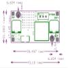 Taidacent 5pcs lot lm2596 Constant Current Step Down Module lm2596 Buck Converter view 3