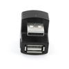 chenyang USB 2.0 Type A Male to Female U Shaped UP Angled Connector Adapter 360 Degree Opposite Angled view 1