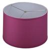 FenchelShades.com 16" Top Diameter x 17" Bottom Diameter x 11" Height Fabric Drum Lampshade Spider Attachment (Plum) view 1