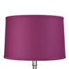 FenchelShades.com 16" Top Diameter x 17" Bottom Diameter x 11" Height Fabric Drum Lampshade Spider Attachment (Plum) view 2