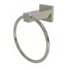 Allied Brass MT-16-PNI Montero Collection Towel Ring, Polished Nickel view 1