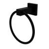 Allied Brass MT-16-BKM Montero Collection Towel Ring, Matte Black view 1