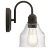 Kichler Avery 9.25" 1-Light Wall Sconce Light, Olde Bronze view 2