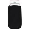 eBuymore for iPhone SE Sleeve, Black Shock Absorbing Proof Pouch Soft Neoprene Cell Phone Sleeve Case for iPhone 13 Mini, iPhone 12 Mini, iPhone SE 2022 2020, iPhone 8, 7, 6 view 1