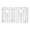BOANN SKR3322D2 Hand Made Skirt Front R15 60/40 Double Bowl 33 x 22 1/4-Inch Undermount 304 Stainless Steel Kitchen Sink, 16-Gauge view 2