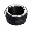 Fotasy Nikkor F Mount Lens to Cannon EF-M Adapter, NK F Mount EFM, EFM NK Adapter, Compatible with Canon EF M Mount Mirrorless Cameras EOS M M2 M3 M5 M6 M6 Mark II M10 M50 M100 M200 M200 view 1