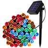 XUNATA 171ft Solar Christmas Light, 500 Units LED 2 Modes Solar Powered Fairy String Lights for Outdoor, Gardens, Homes, Wedding, Christmas Party, Waterproof (Multi-Color) view 1