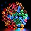 XUNATA 171ft Solar Christmas Light, 500 Units LED 2 Modes Solar Powered Fairy String Lights for Outdoor, Gardens, Homes, Wedding, Christmas Party, Waterproof (Multi-Color) view 3
