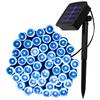 XUNATA 171ft Solar Christmas Light, 500 Units LED 2 Modes Solar Powered Fairy String Lights for Outdoor, Gardens, Homes, Wedding, Christmas Party, Waterproof (Blue) view 1