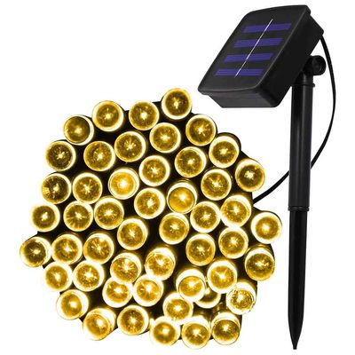 XUNATA Solar String Lights Outdoor, 72ft Solar Christmas Light, 200 Units LED 2 Modes Solar Powered Fairy String Lights for Outdoor, Gardens, Homes, Wedding, Christmas Party, Waterproof (Warm White)