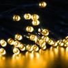 XUNATA Solar String Lights Outdoor, 72ft Solar Christmas Light, 200 Units LED 2 Modes Solar Powered Fairy String Lights for Outdoor, Gardens, Homes, Wedding, Christmas Party, Waterproof (Warm White) view 4
