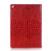 iPad Pro 1st 2nd (12.9 inch) Case for Women, DMaos Synthetic Crocodile Leather Stand Folio Smart Cover, Auto Sleep/Wake, Document Card Holder - Red view 2