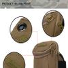 SUPERCB Sports Armband, Multifunctional Pockets Workout Running ArmBag for iphone 7,7 plus, 6, 6plus, 5, 5s, 5c,Galaxy S5,S4,S3,Note 2 3 4 and all 3.5~5.8 smartphone Khaki view 3