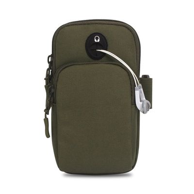 SUPERCB Sports Armband Running Gym Smartphone Arm Bag Waterproof Earphone Hole for iPhone7, iPhone6 or iPhone7 Plus, iPhone6 Plus Green