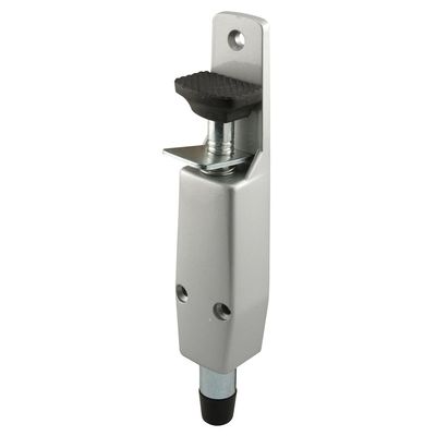 Prime-Line J 4595 Step-On Door Holder, Diecast Aluminum, Spring-Loaded (Single Pack)