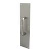 Prime-Line J 4643 4 x 16 In. Stainless Steel, Round Handle Door Pull Plate (Single Pack) view 1
