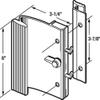 Prime-Line C 1015 Ador/HiLite, Black Diecast, Surface Mounted Sliding Patio Door Handle (Single Pack) view 2