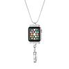 Divoti iWatch Necklace Adapter Compatible with Apple Watch | ID Badge Holder Necklace, Series 38/40/41mm | Stylish & Durable Stainless Steel | Snake Chain Strap Replacement Wearable Women & Men view 1