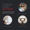 Projector Screen Paint - High Definition, 4K/8K, Ultra White - Gallon view 4