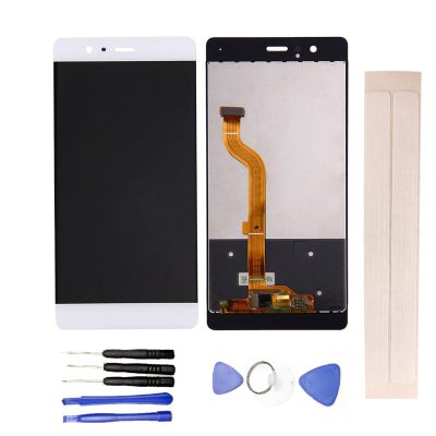 JayTong LCD Display & Replacement Touch Screen Digitizer Assembly with Free Tools for Hua-wei P9 Standard EVA-L09 EVA-L19 EVA-L29 White