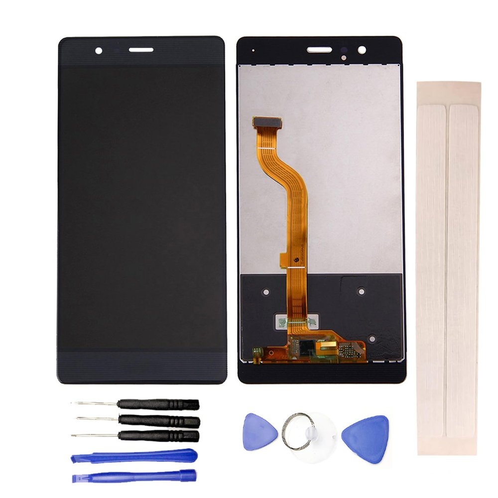 JayTong LCD Display & Replacement Touch Screen Digitizer Assembly with Free Tools for Hua-wei P9 Standard EVA-L09 EVA-L19 EVA-L29 Black