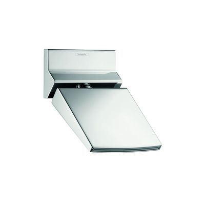 Hansgrohe Raindance Rainfall 150 150 mm Chrome-Plated with Rainflow Cascade Rod 26442000